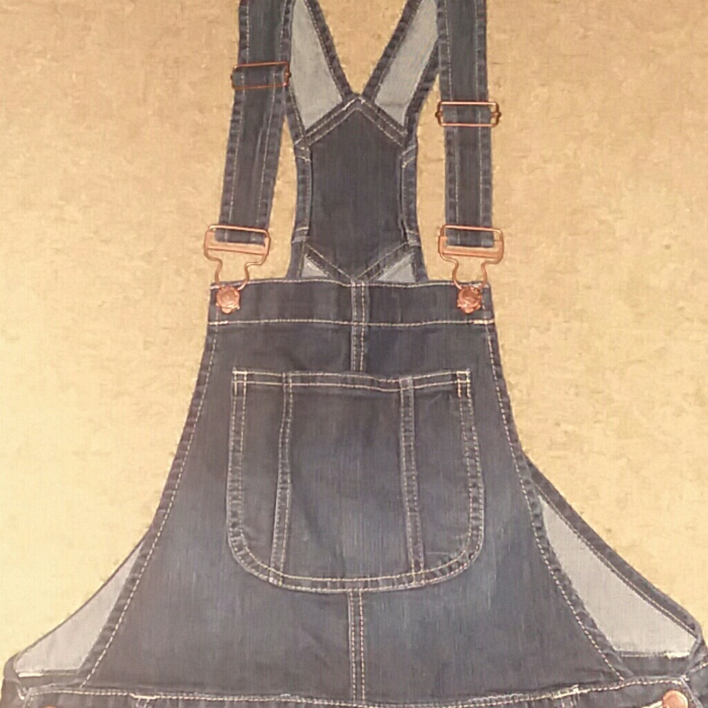 Denim overalls